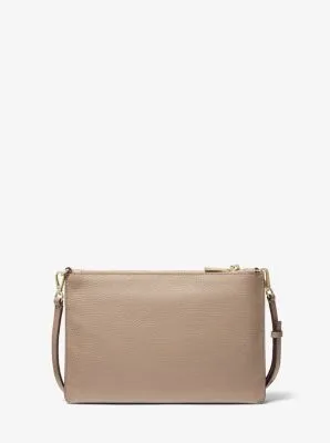 Adele Pebbled Leather Crossbody Bag