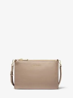 Adele Pebbled Leather Crossbody Bag