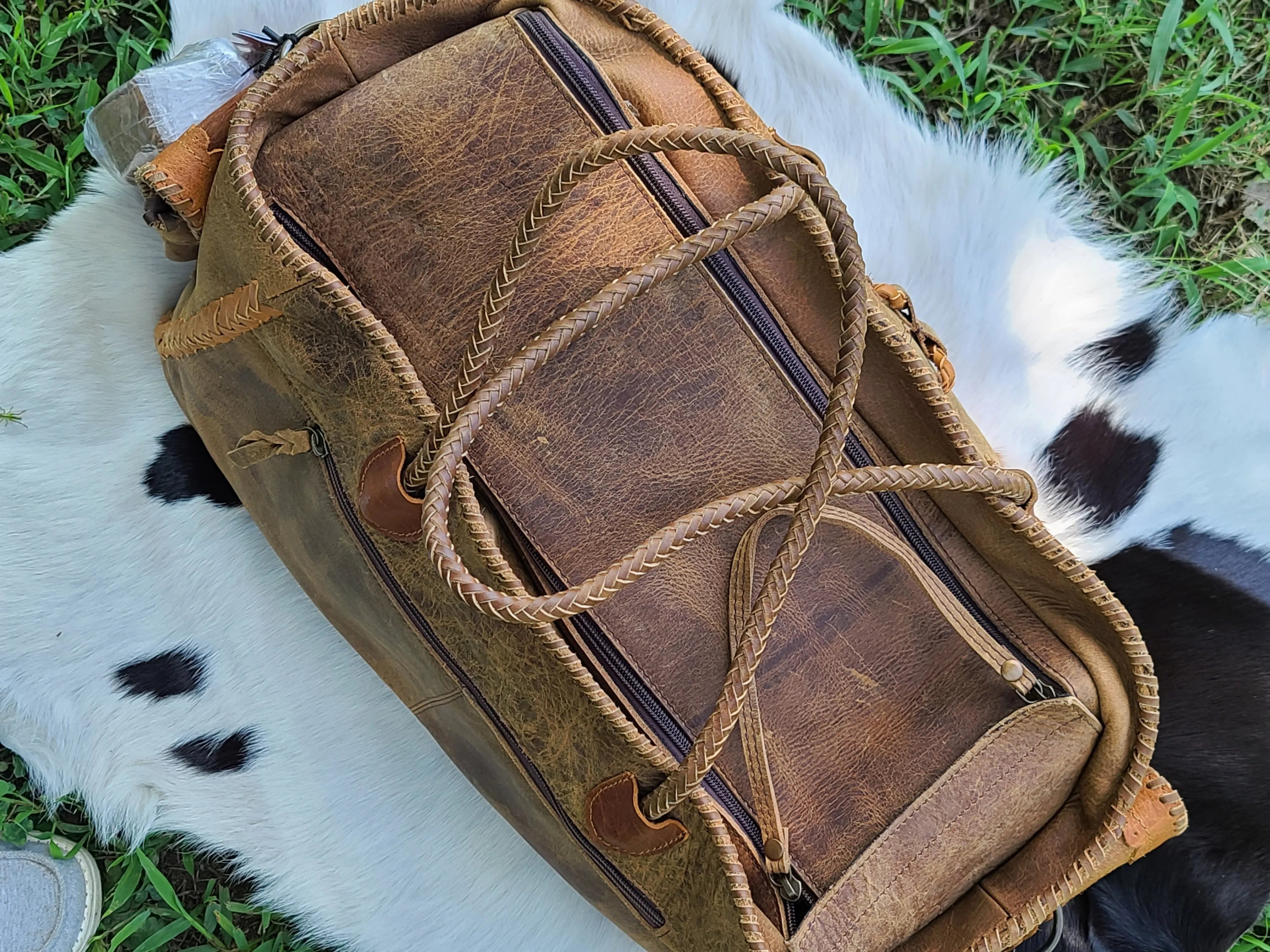 American Darling Cowhide Duffle