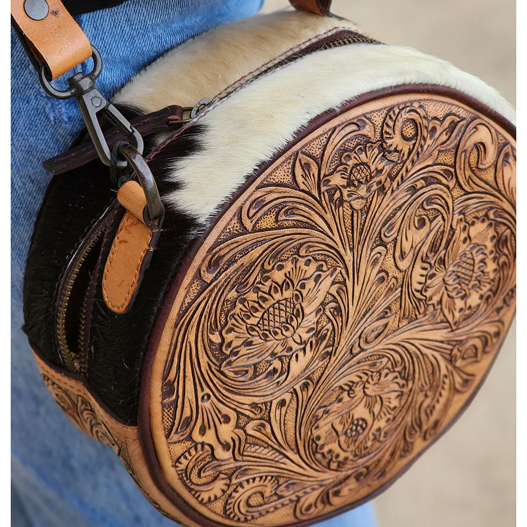 American Darling Tooled Circle Purse