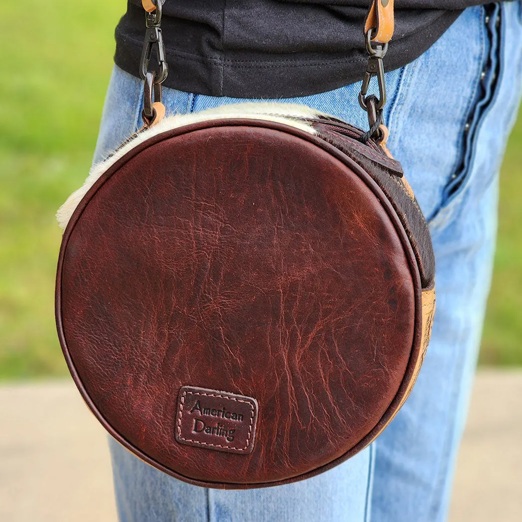 American Darling Tooled Circle Purse