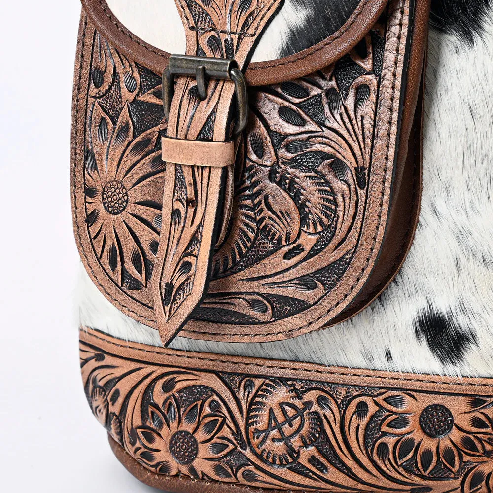 American Darling Tooled Hide Backpack