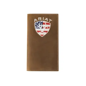 Ariat American Flag Rodeo Wallet ~ Checkbook