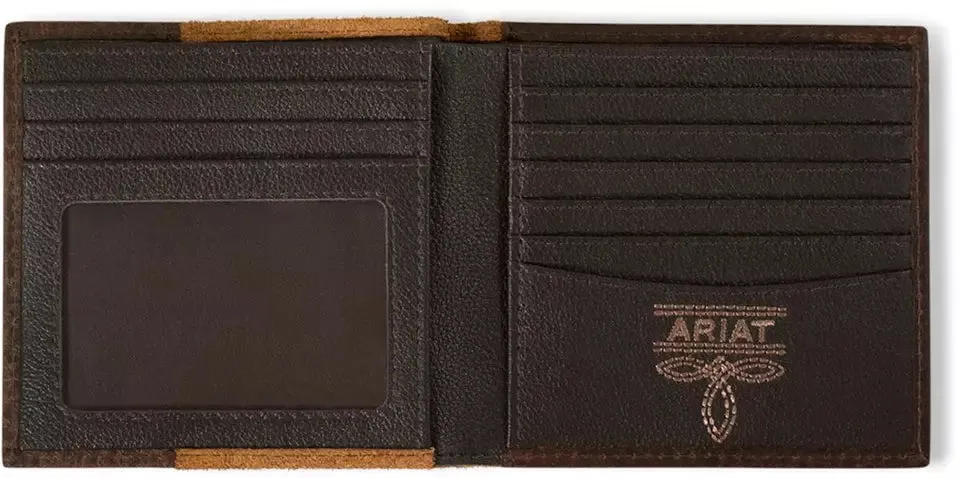 Ariat Roughout Wallet ~ Bi-Fold