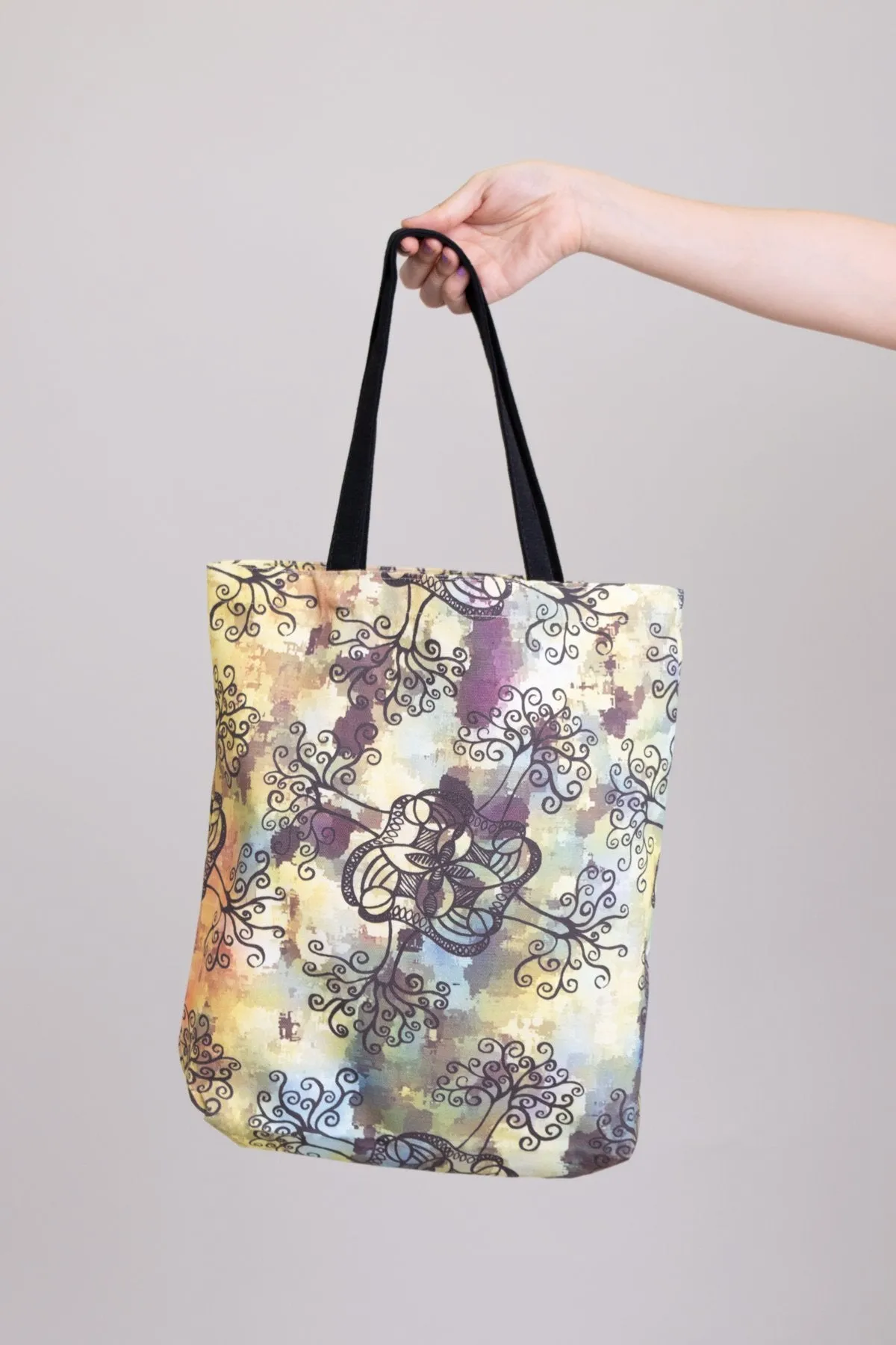 Artwork Totebag, Camouflage, Cotton