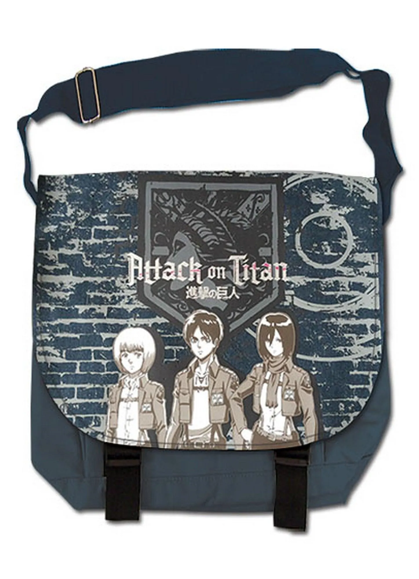 Attack on Titan - Group & Wall Messenger Bag