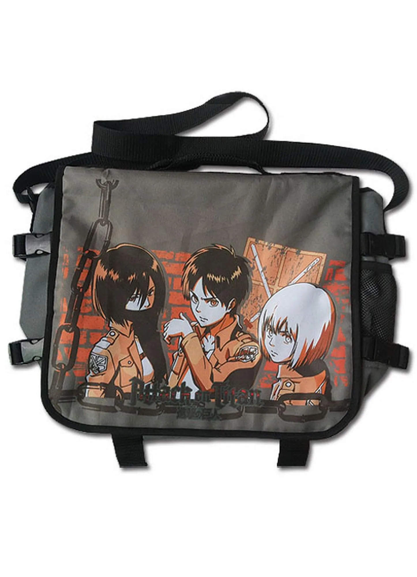 Attack on Titan - Group Orange Messenger Bag