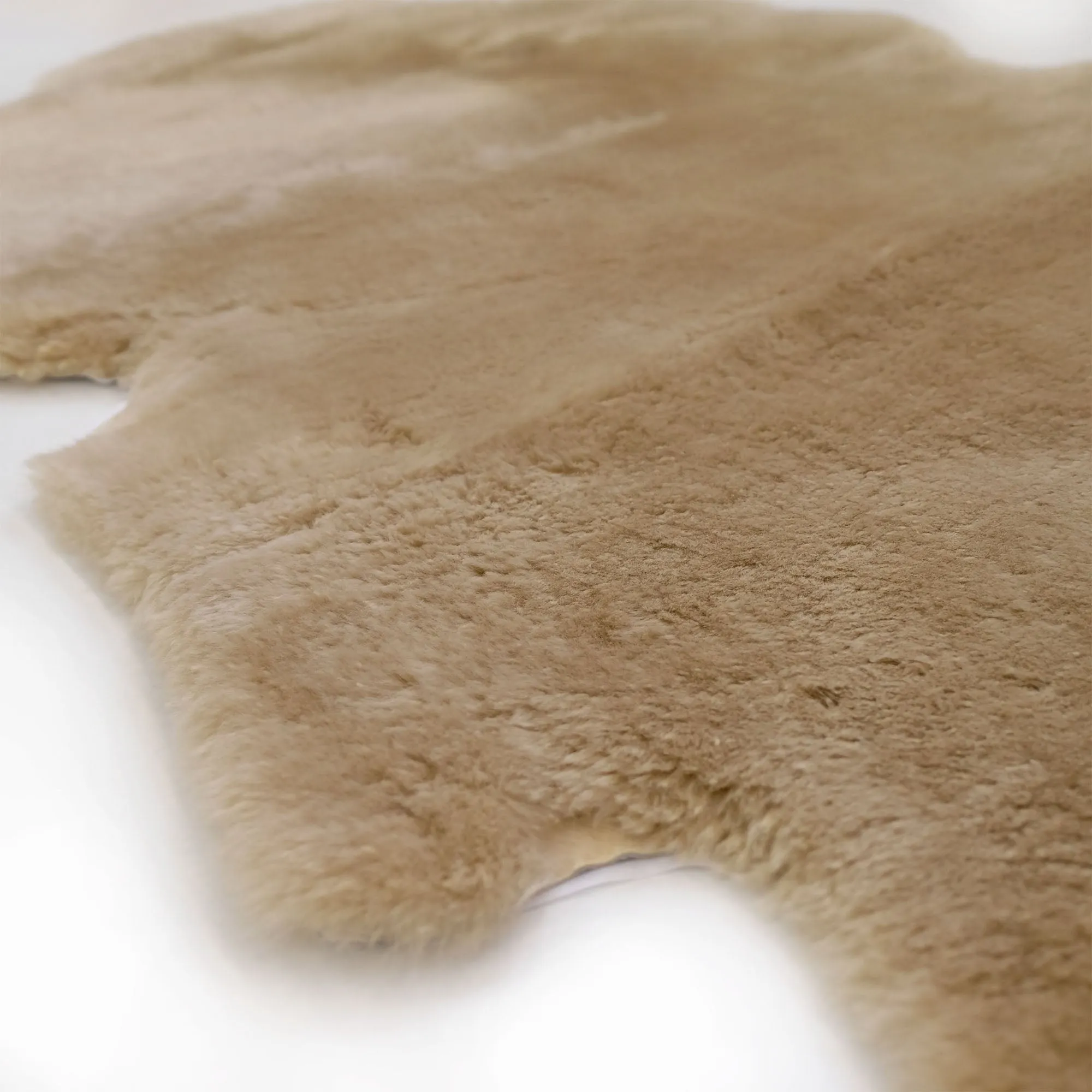 Bamboo - Jumbo Sheepskin Hide - Untrimmed - Australian Merino