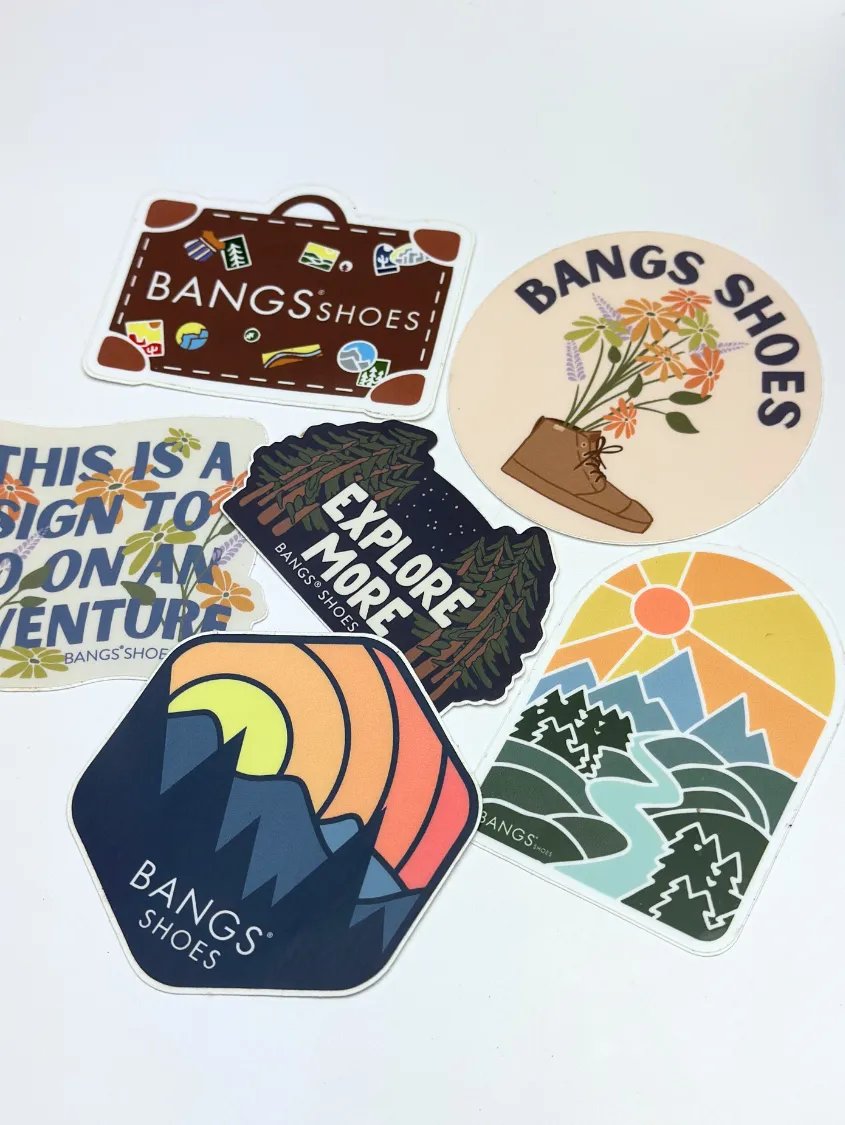 BANGS Shoes Sticker Bundle