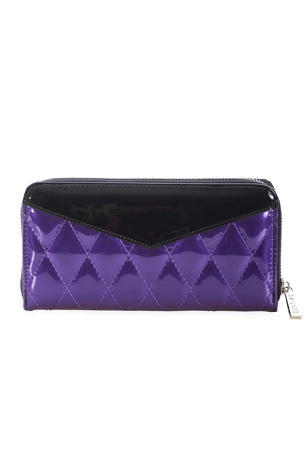 Banned Lilymae Wallet in Purple