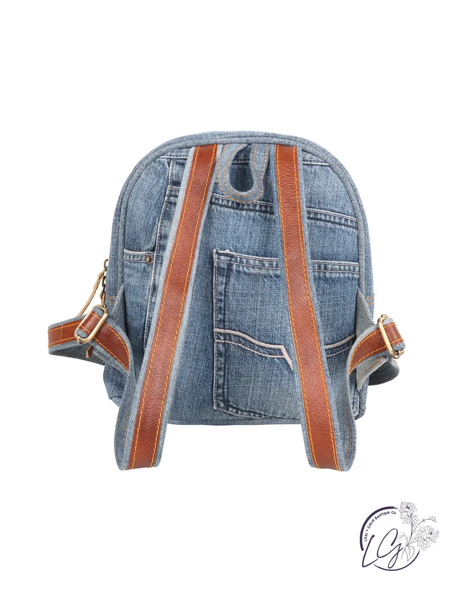 Beck Denim Backpack