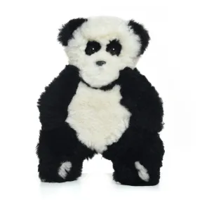 BeiBei the Giant Panda Bear - Sheepskin Toy for Babies - 100% Premium Soft Australian Lambskin