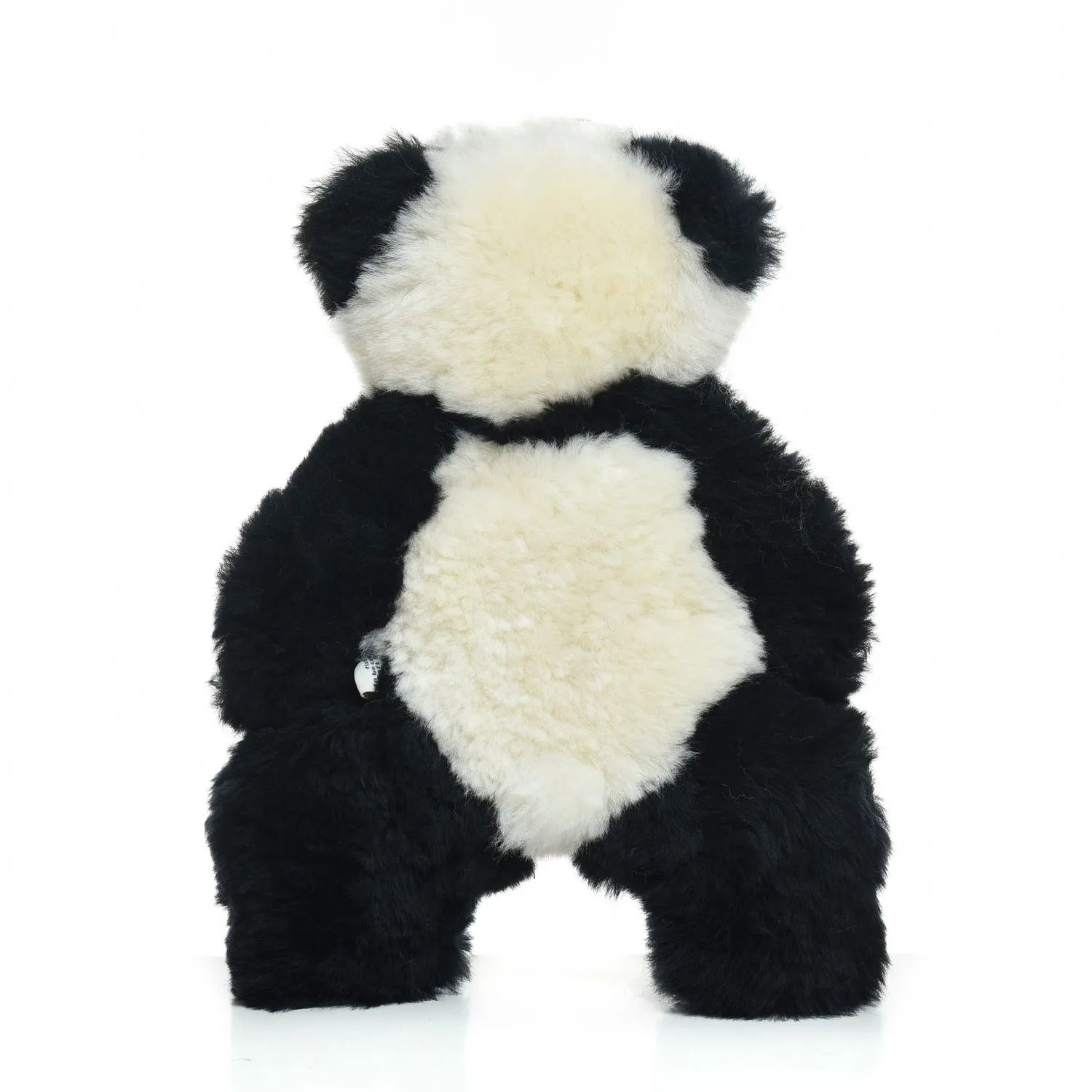 BeiBei the Giant Panda Bear - Sheepskin Toy for Babies - 100% Premium Soft Australian Lambskin