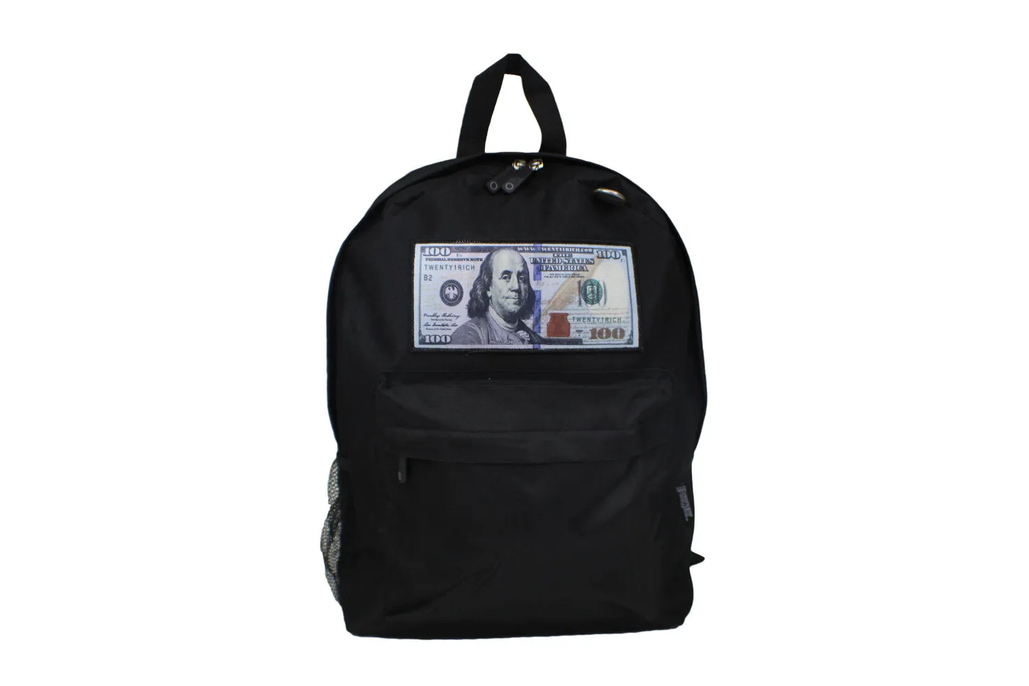 'Blue Hundreds' Backpack - Twenty1Rich