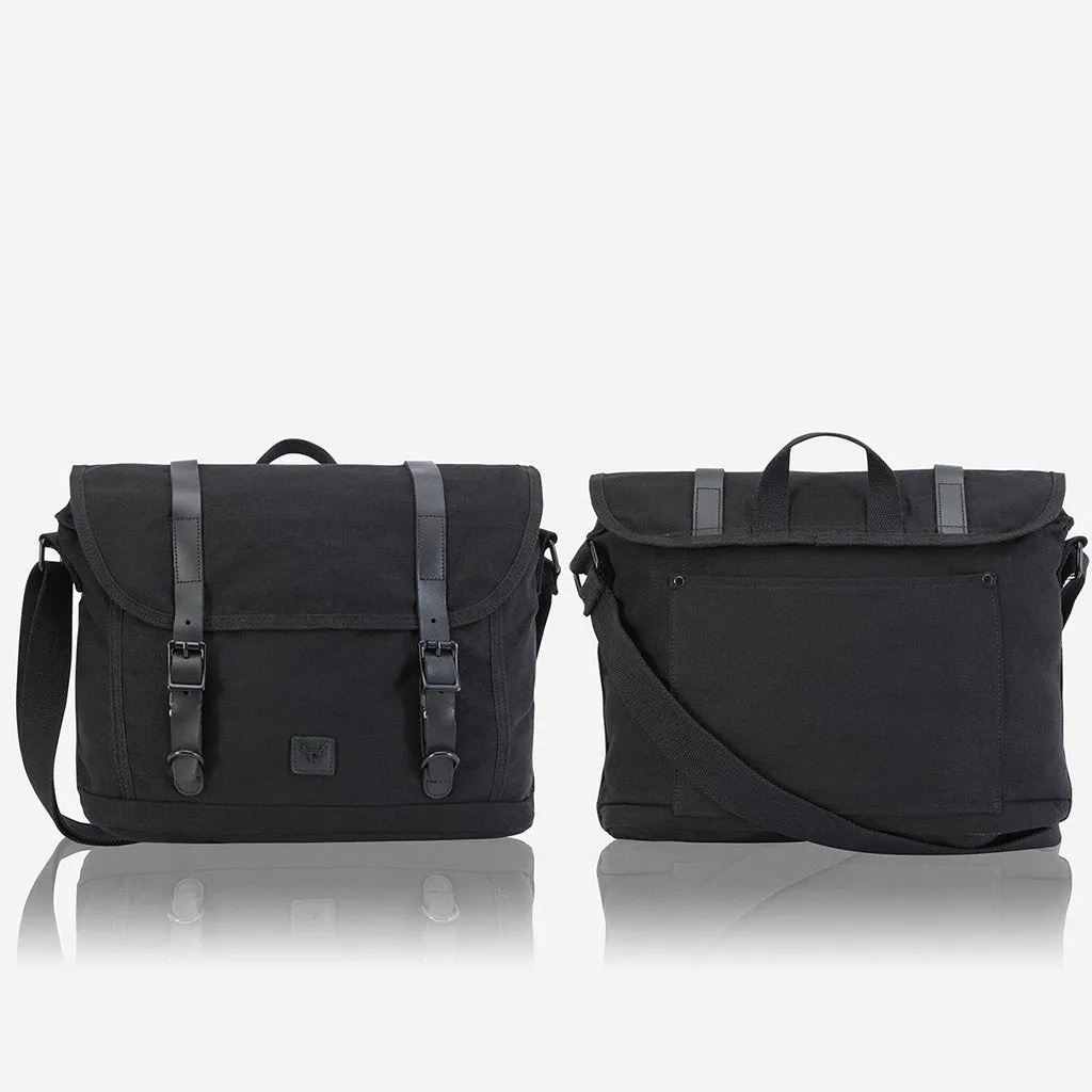 Brando Canvas Classic Work Messenger | Black