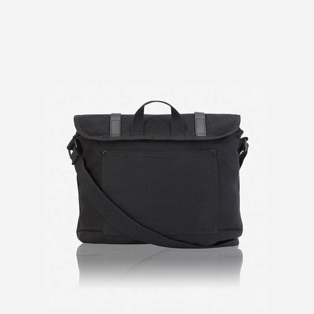 Brando Canvas Classic Work Messenger | Black