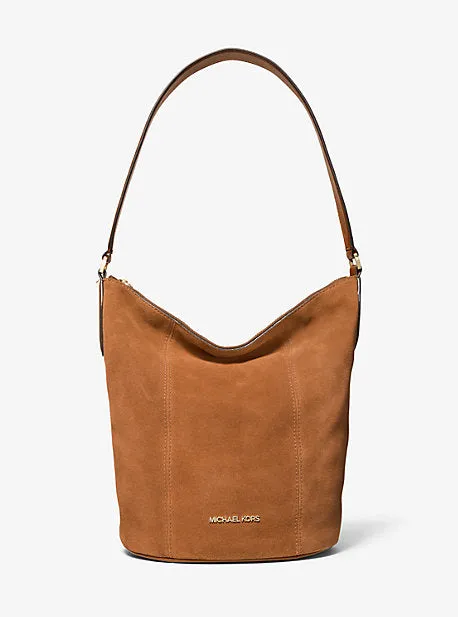 Brooke Medium Suede Shoulder Bag