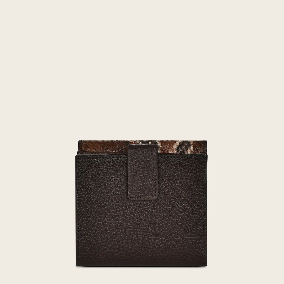 Brown exotic wallet