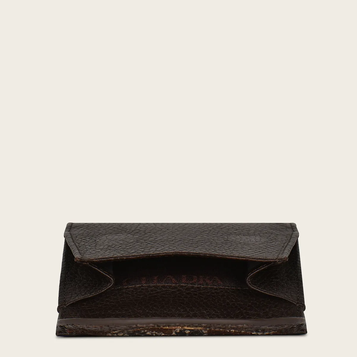 Brown exotic wallet