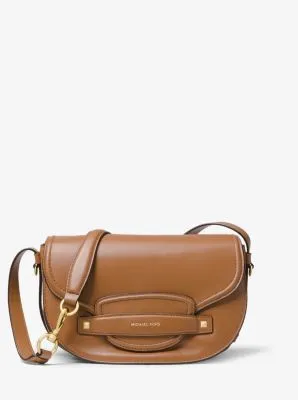 Cary Medium Leather Saddle Bag