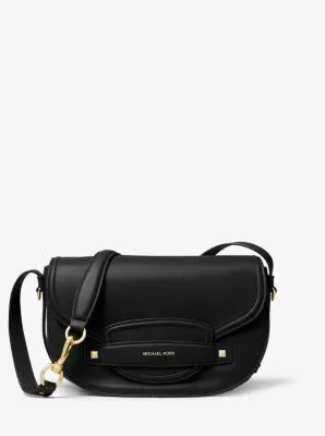 Cary Medium Leather Saddle Bag