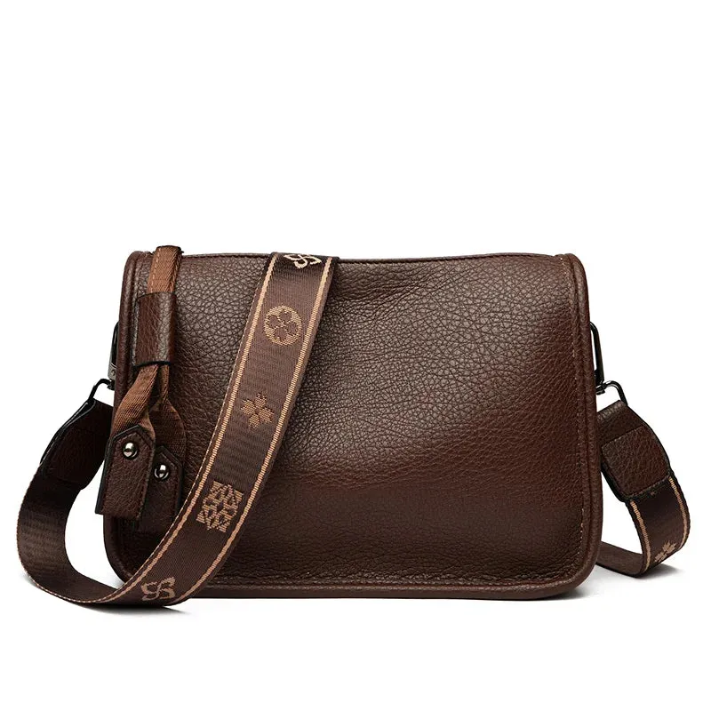 Chicago Crossbody Bag Genuine Leather