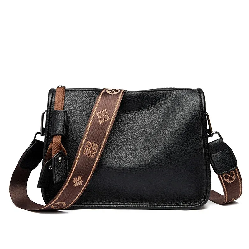 Chicago Crossbody Bag Genuine Leather