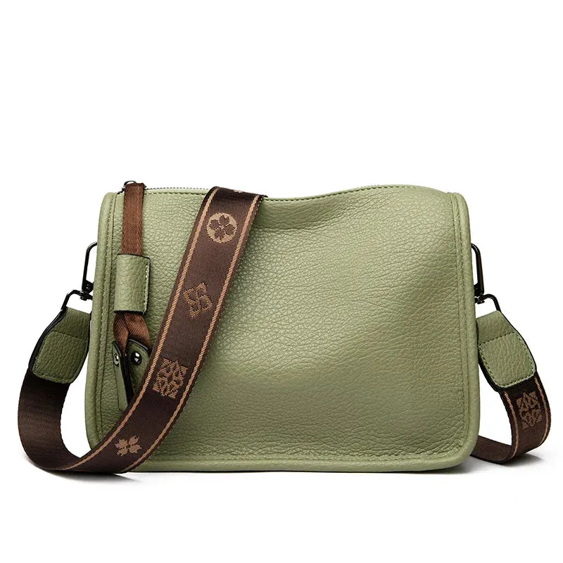 Chicago Crossbody Bag Genuine Leather