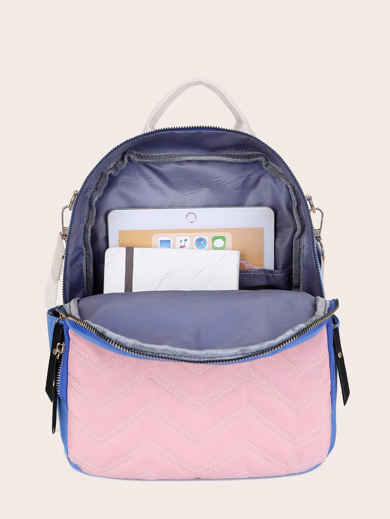 Color Block Backpack