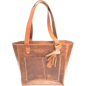 COMMUTER LEATHER TOTE BAG-M5B