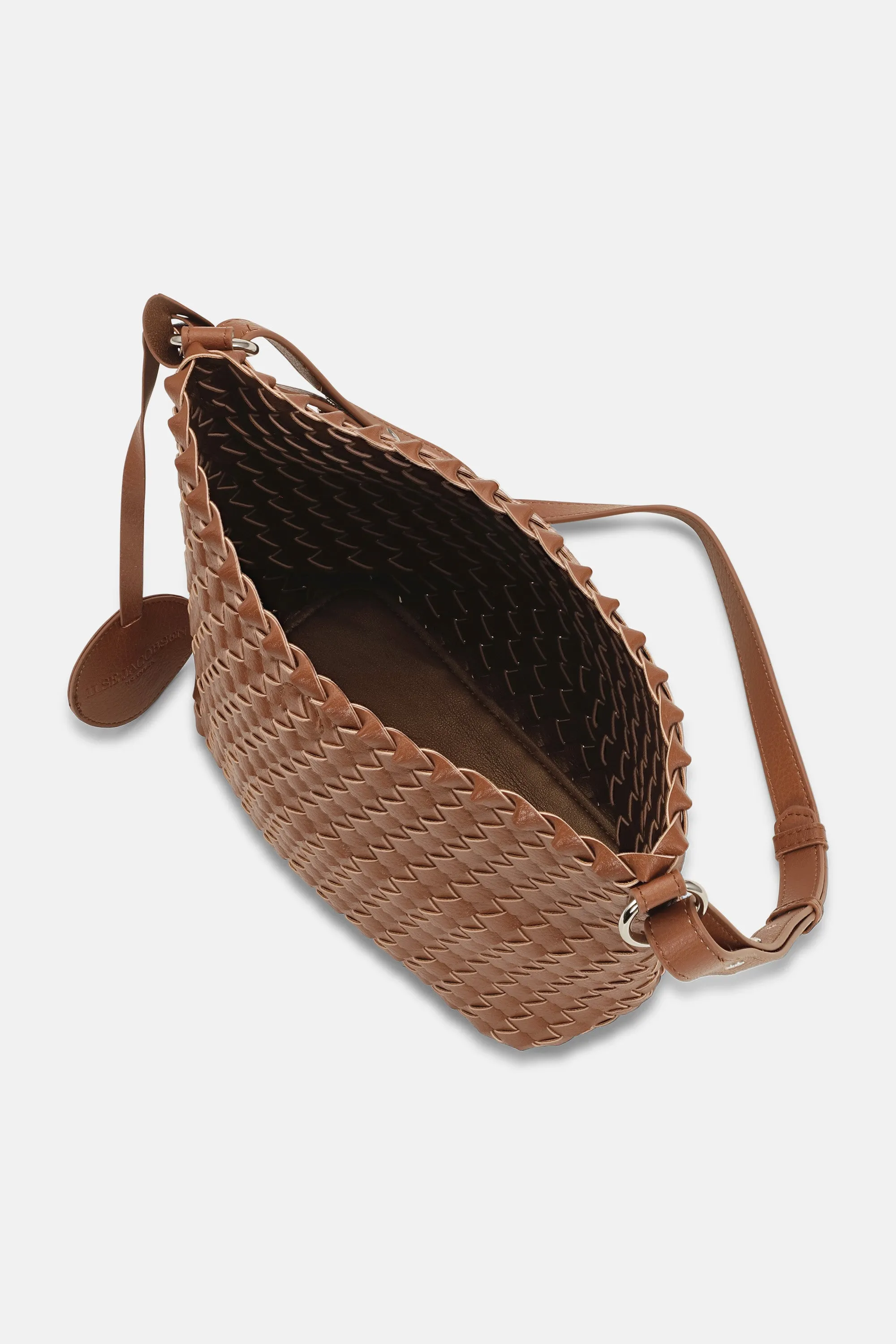 Crossbody Bag - Burnt Caramel Metallic Brown