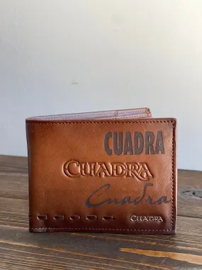 Cuadra Cartera Piel de Res - Cafe