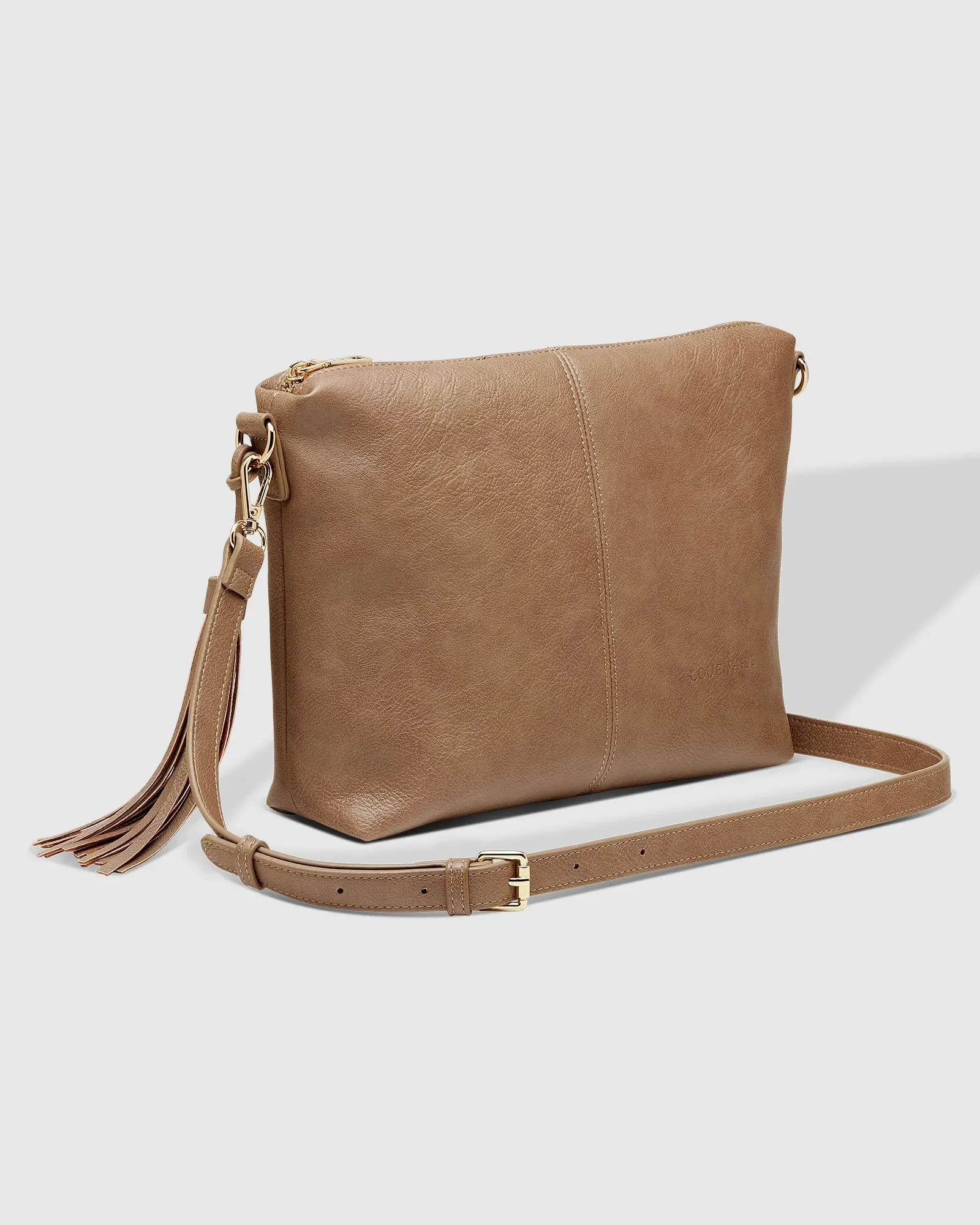 Daisy Crossbody Bag with Tyler Strap in Frappe