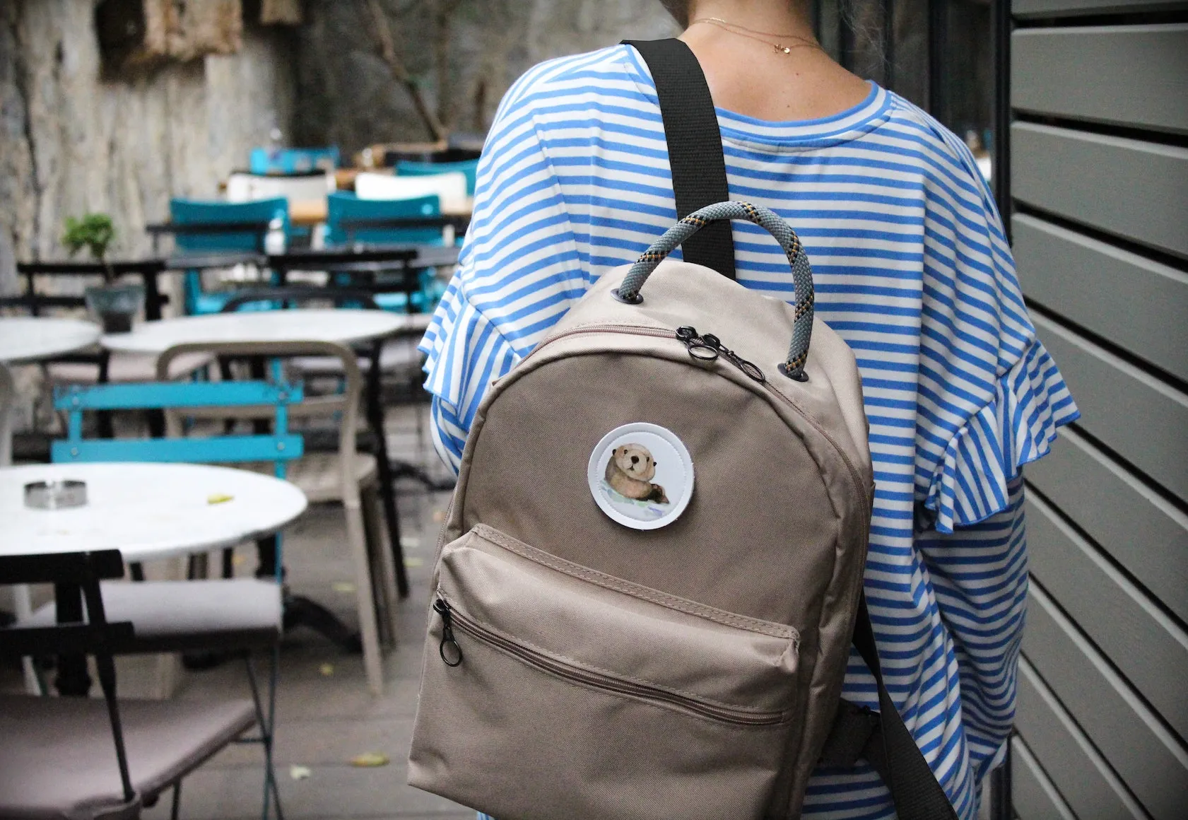 Diaper Backpack - Beige GOGI