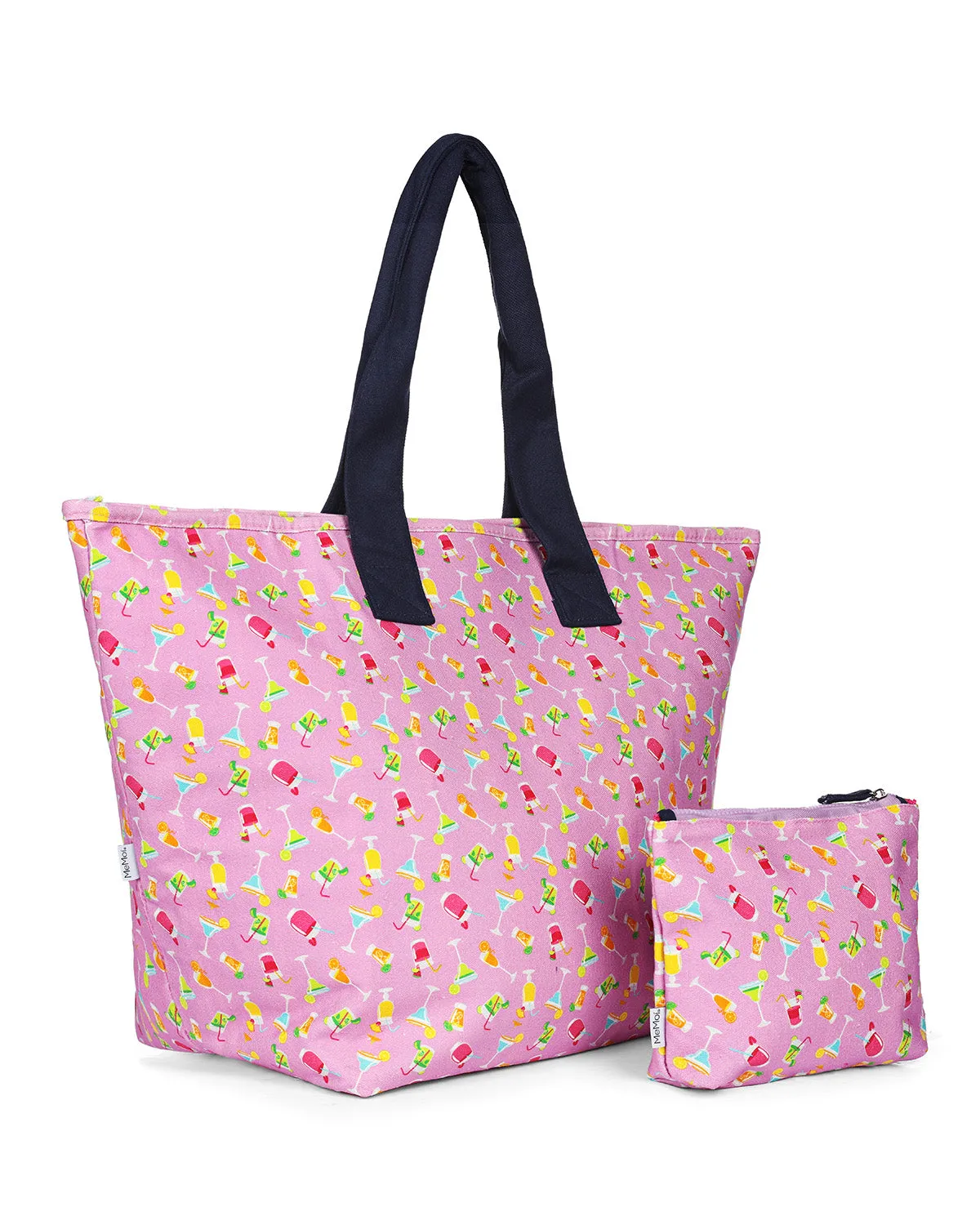 Drinks Makeup and Tote Bag Set