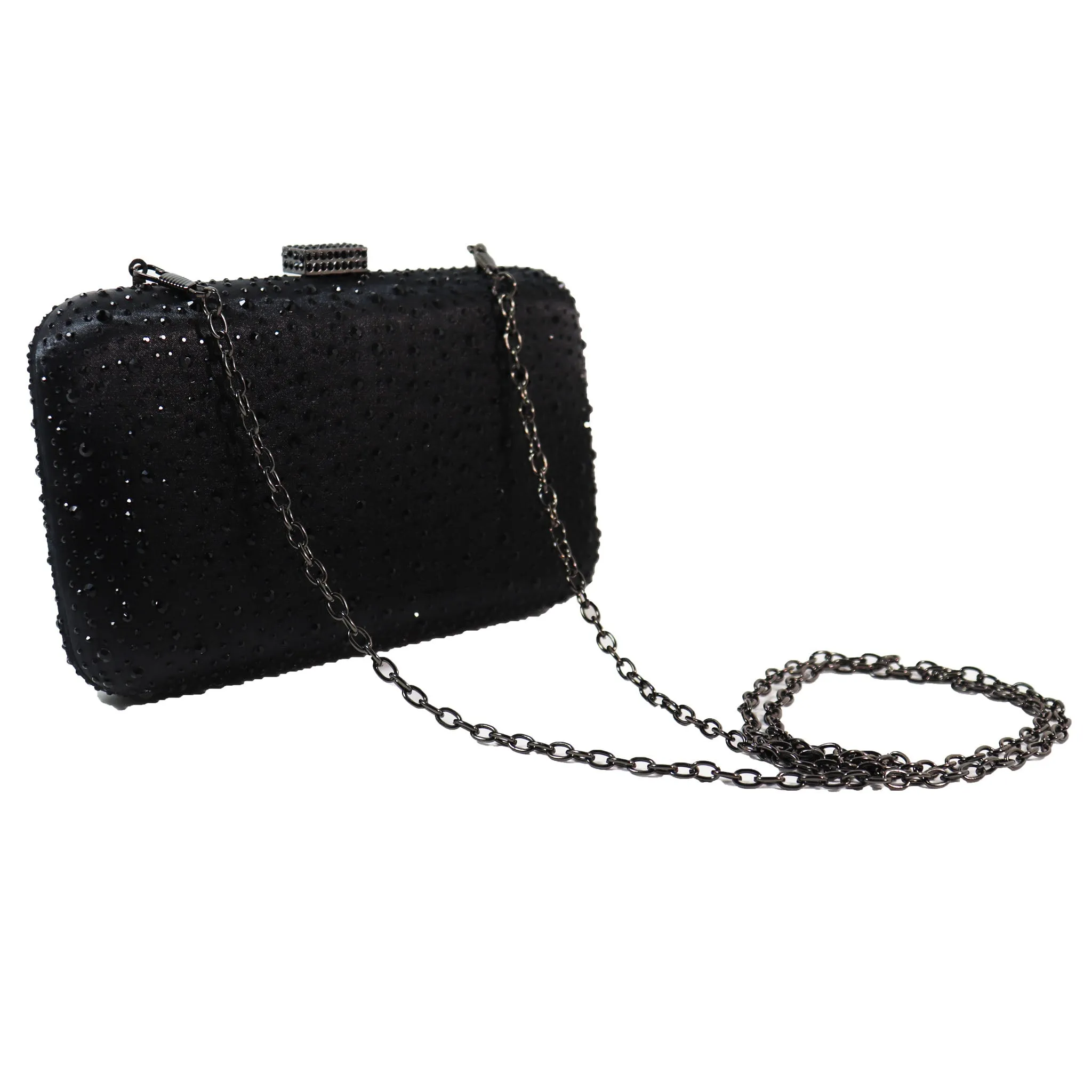 Elizabeth Mason Couture Rhinestone Evening Clutch