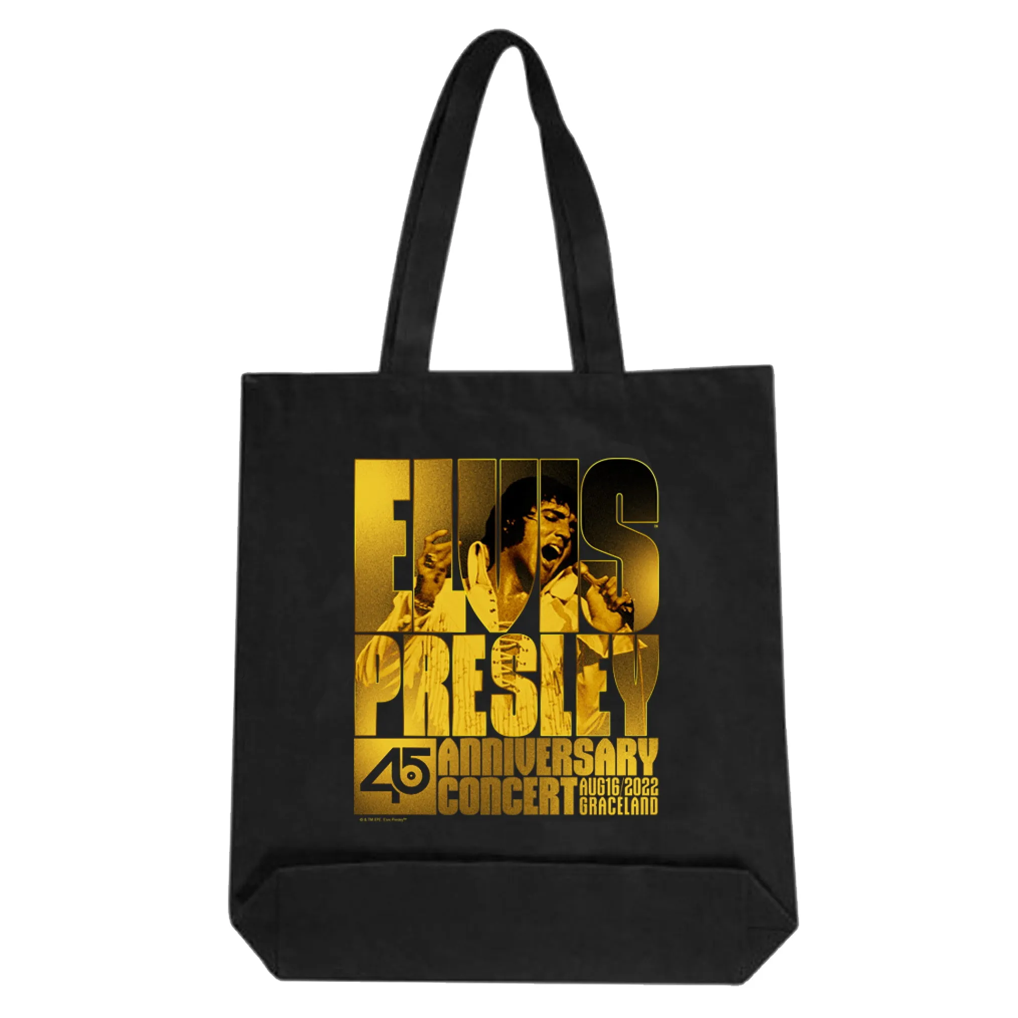 Elvis 45th Anniversary Concert Tote Bag