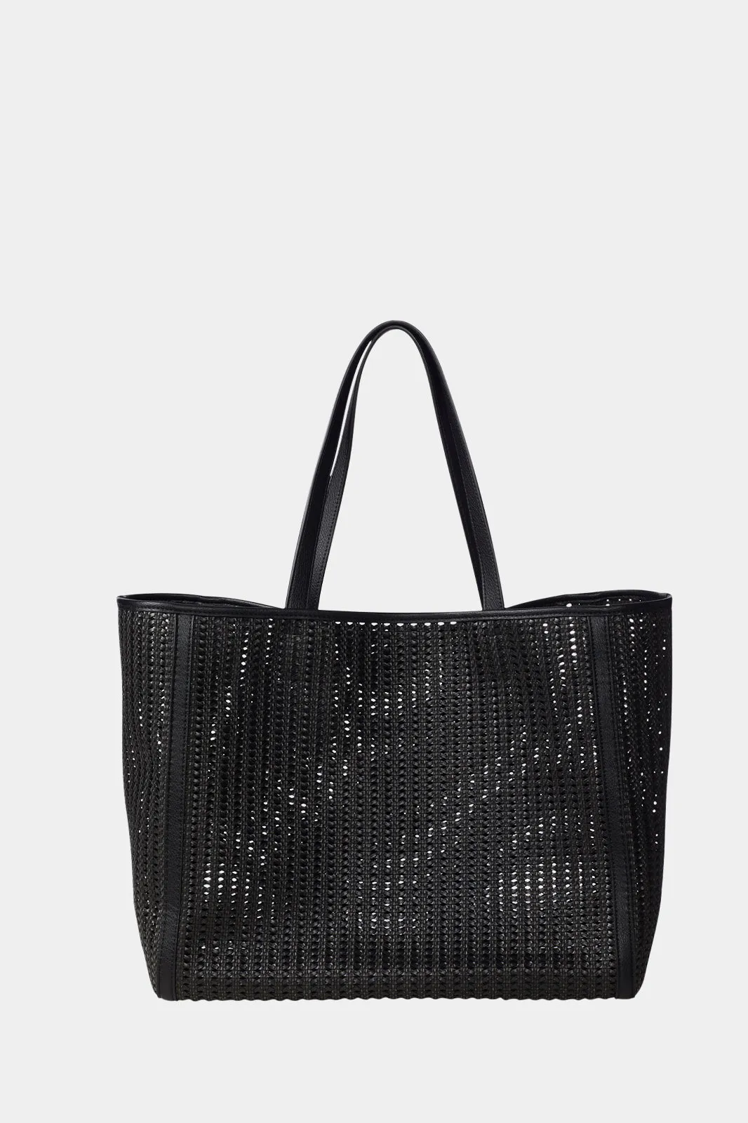 EVERYDAY SHOPPER - YACHT BAG POINTELLE BLACK