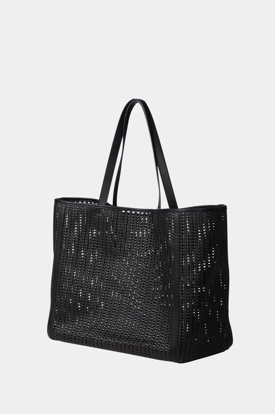 EVERYDAY SHOPPER - YACHT BAG POINTELLE BLACK