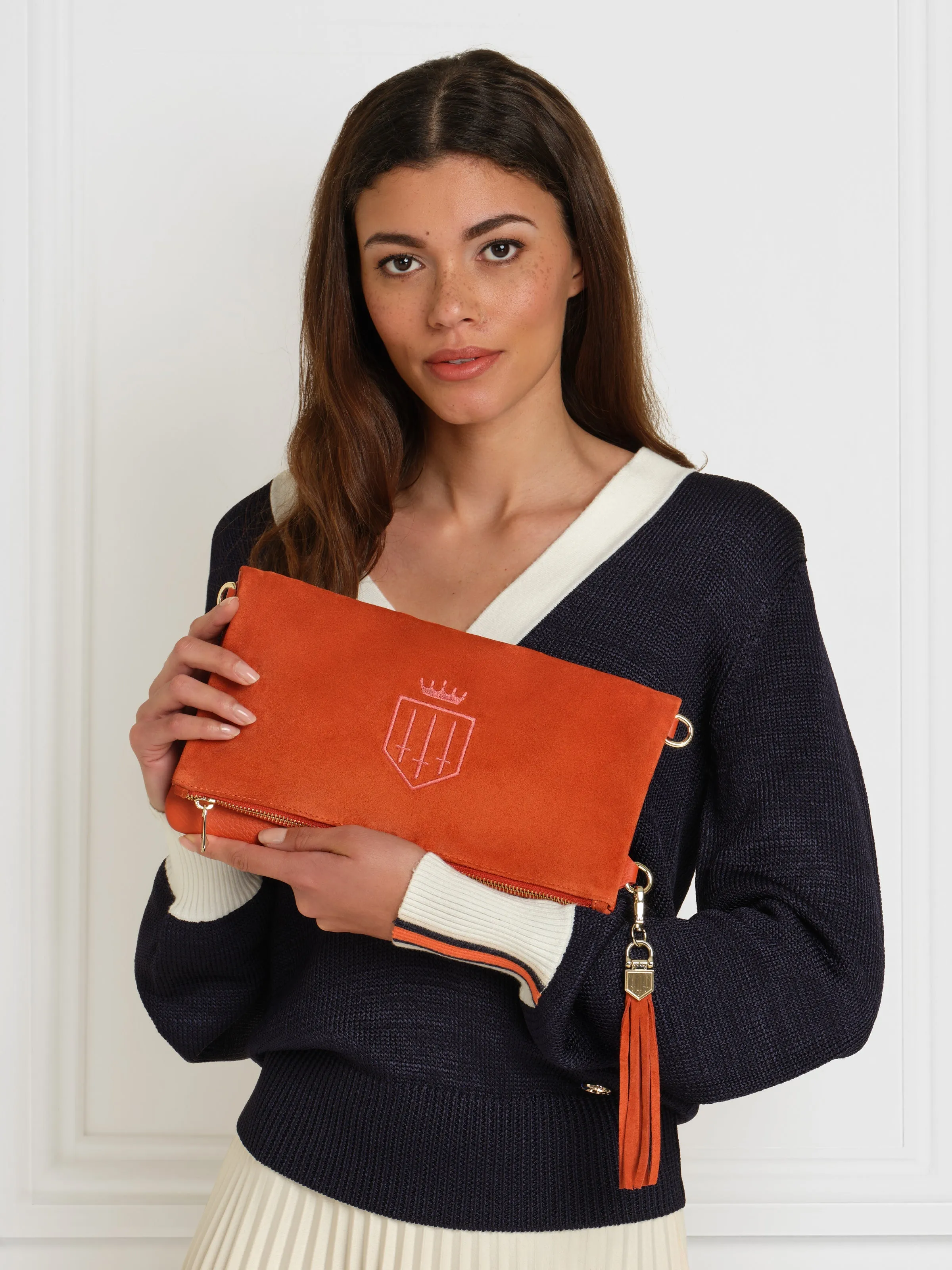 Finsbury Clutch - Sunset Orange