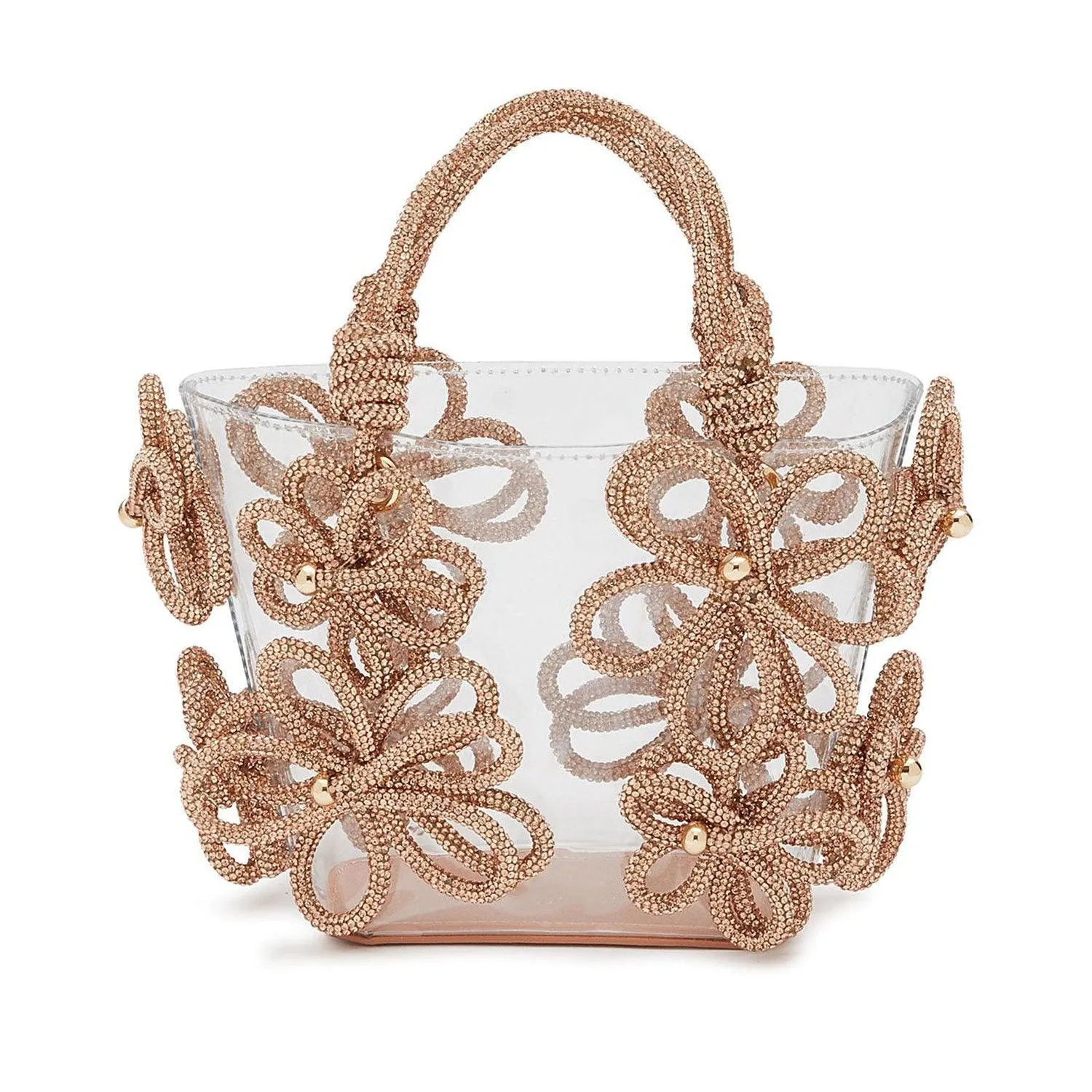 Flower Rhinestone Bag