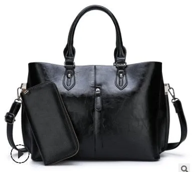 Genuine Leather Handbag Bucket Designer High Quality Hollow