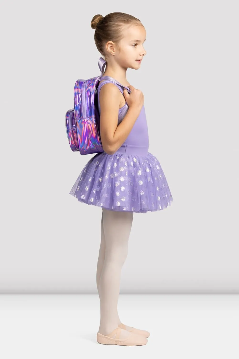 Girls Iridescent Ballerina Backpack