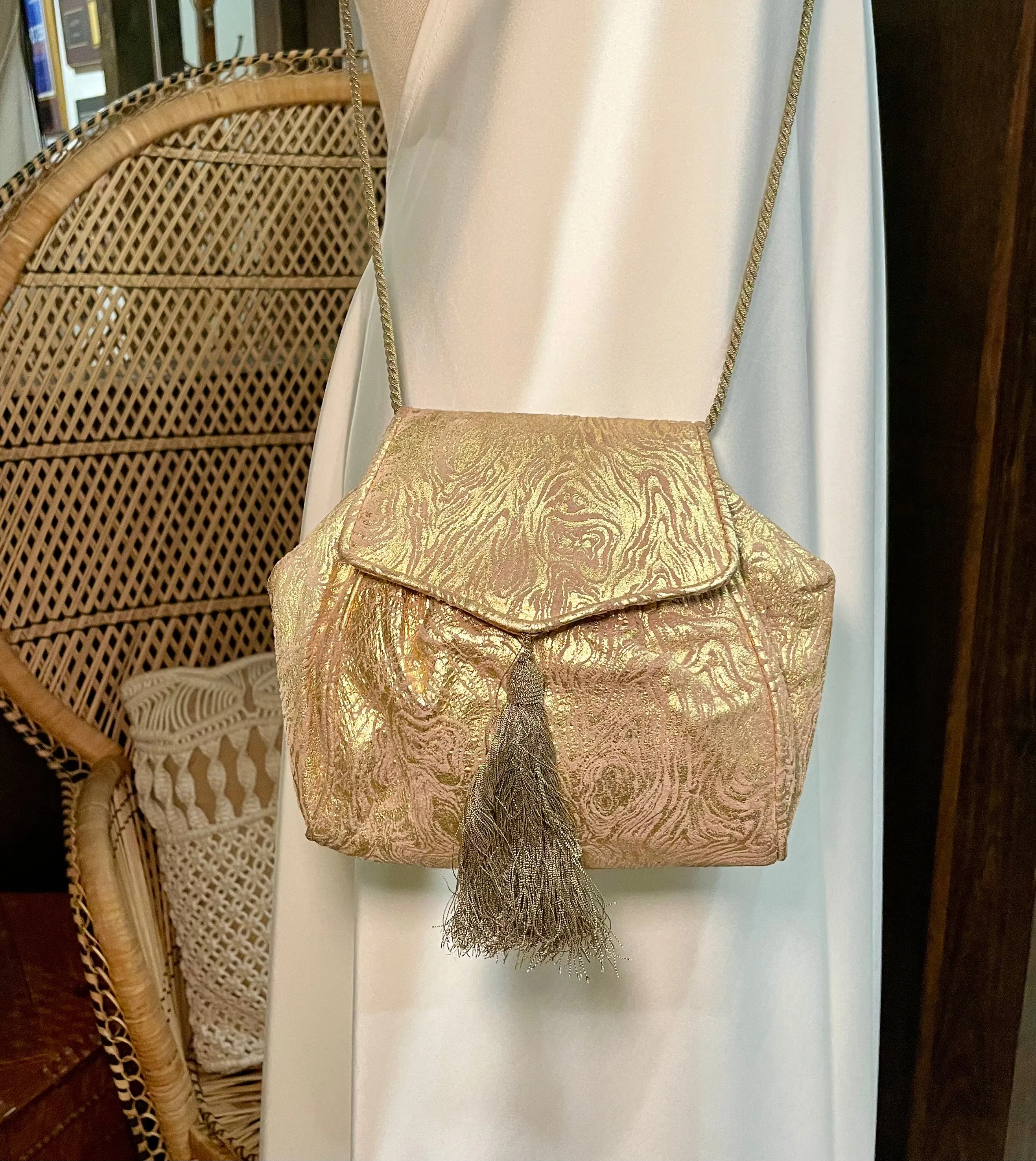 Gold Shoulder BAG