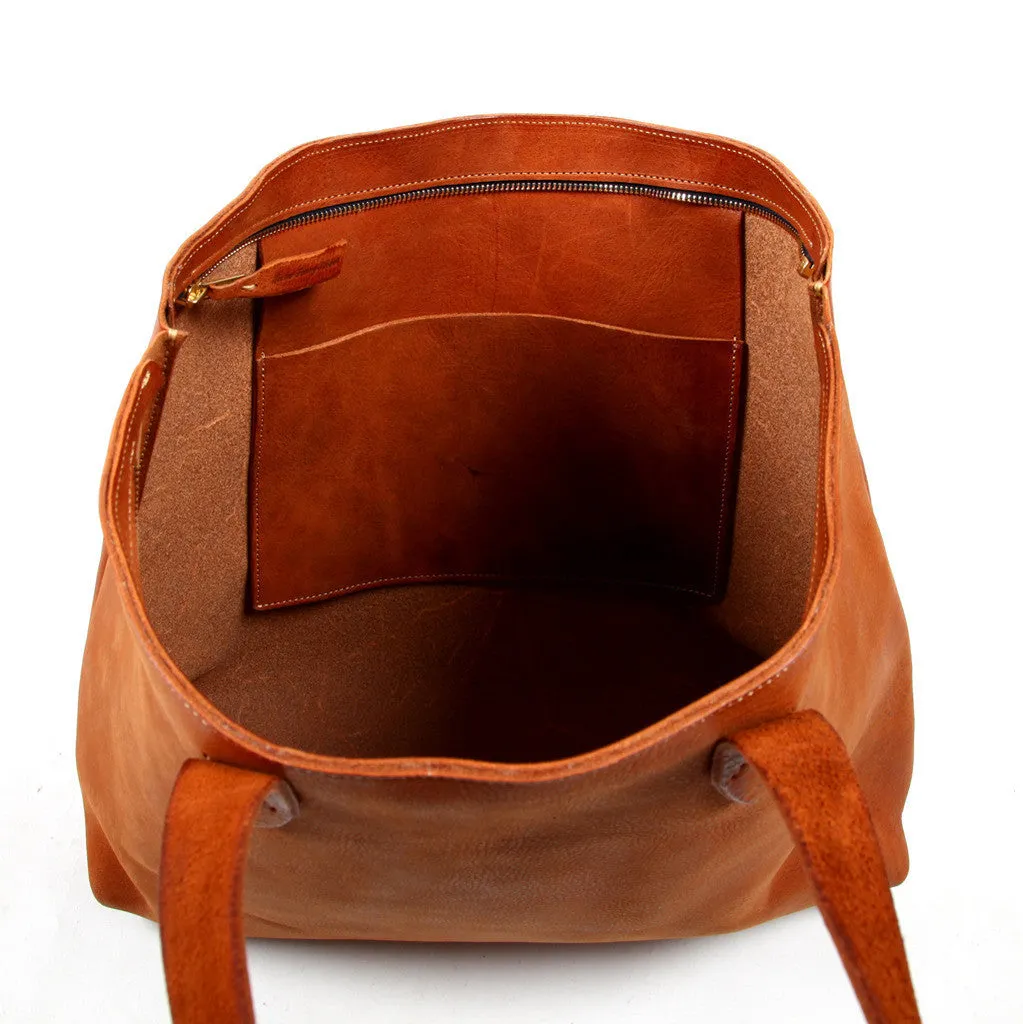 Ground Leather Tote