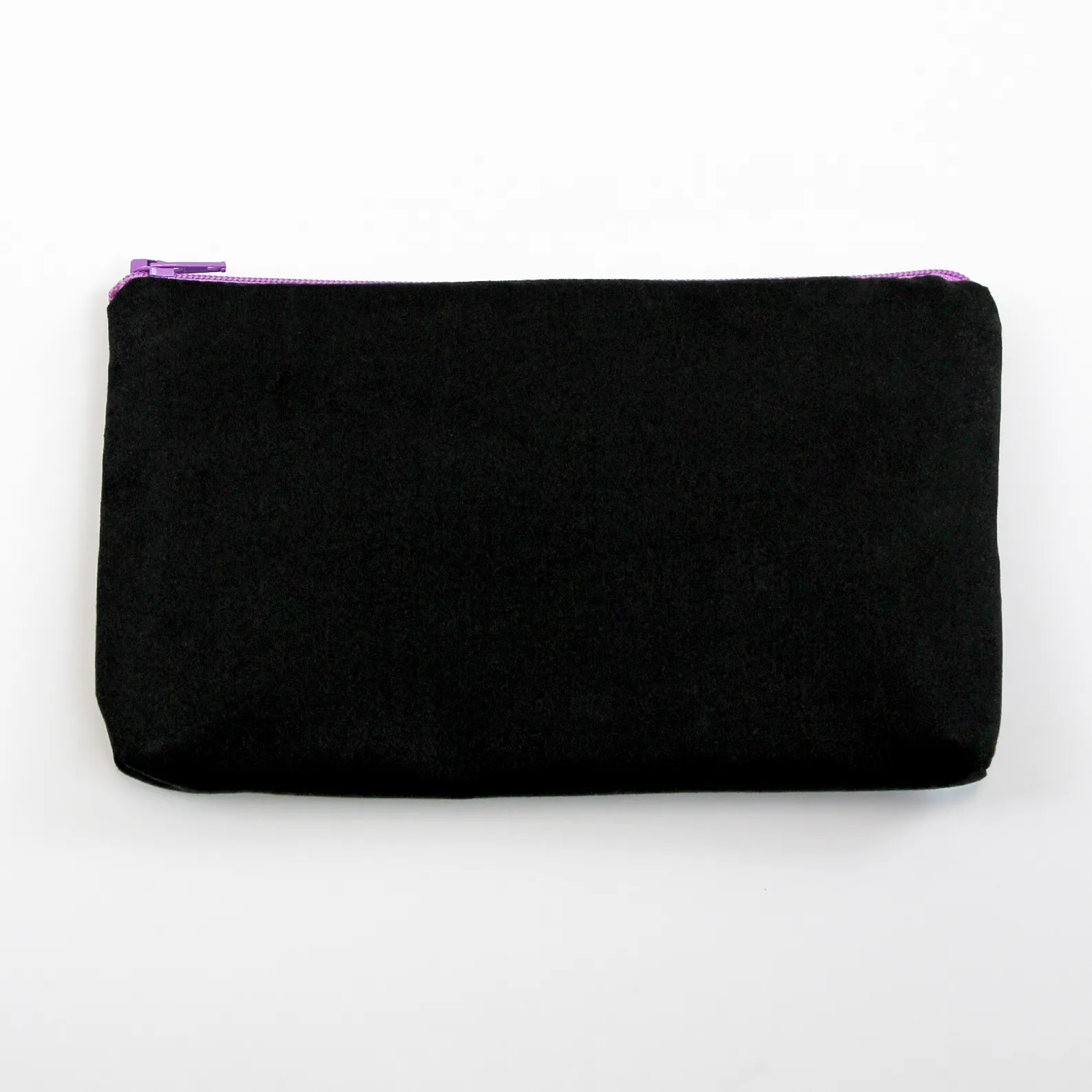 Halloween Embroidered Make-up Pouch 7.5" x 4.5" - Lavender #HEW-SP-L or Burgundy #HEW-SP-B