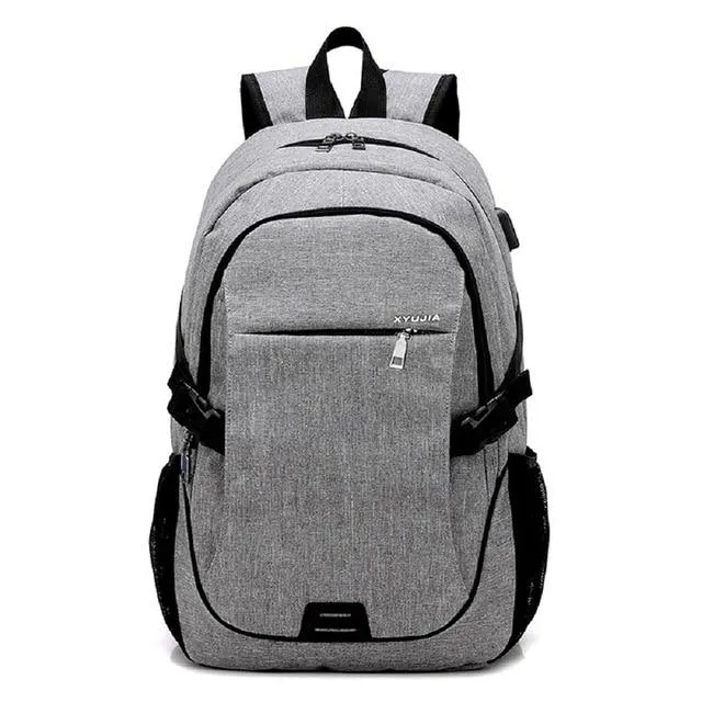 High Density and Water Repellent Multi Layer Compartment Computer Backpack