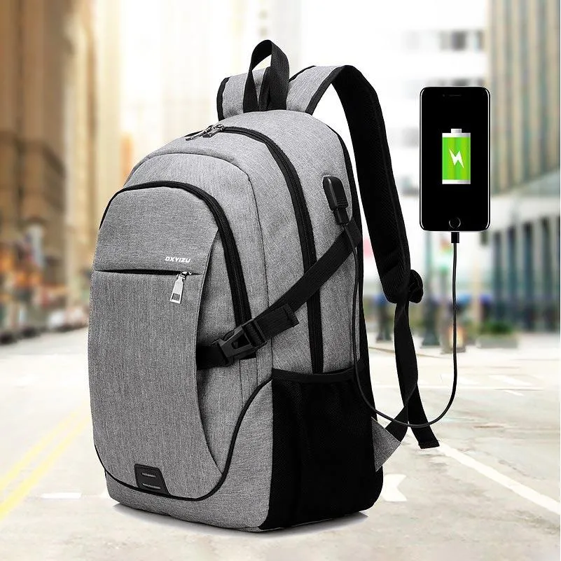 High Density and Water Repellent Multi Layer Compartment Computer Backpack