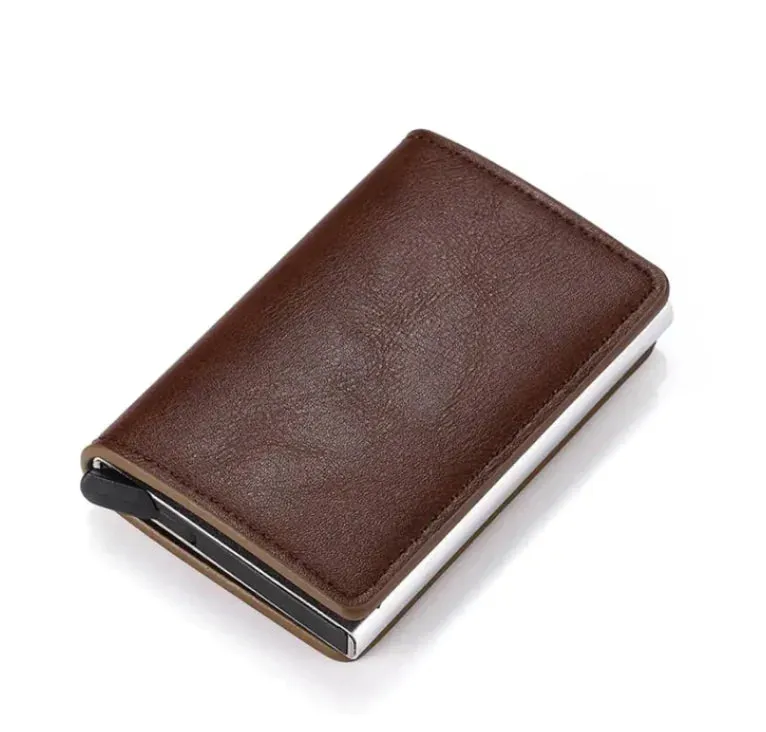 Hold - Anti-Theft Leather Wallet with RFID/NFC Protection - Vegan leather - Imported