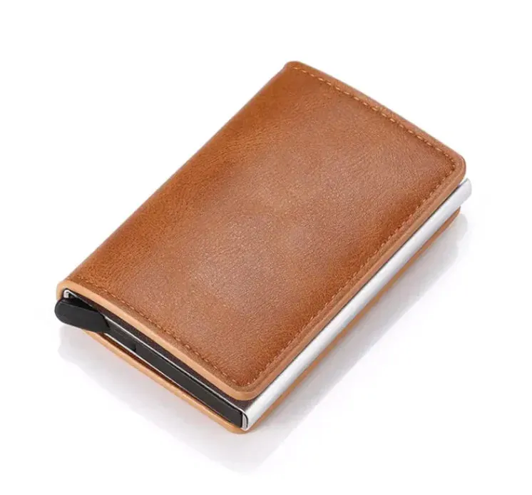 Hold - Anti-Theft Leather Wallet with RFID/NFC Protection - Vegan leather - Imported